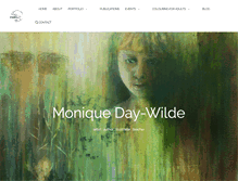 Tablet Screenshot of moniquedaywilde.co.za